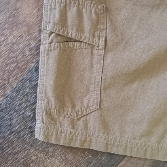Columbia dark khaki flat front shorts - Picture 6 of 8